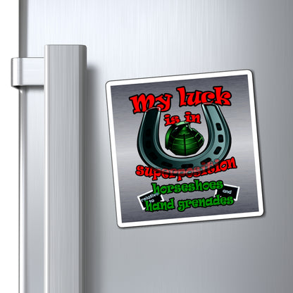 my luck - Magnets - (brushed nickel)