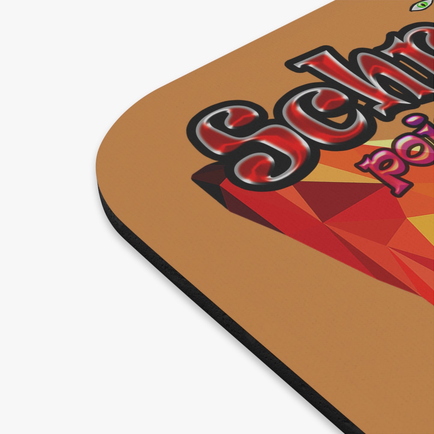 schrodinger's cat - Mouse Pad (Rectangle) (light brown)