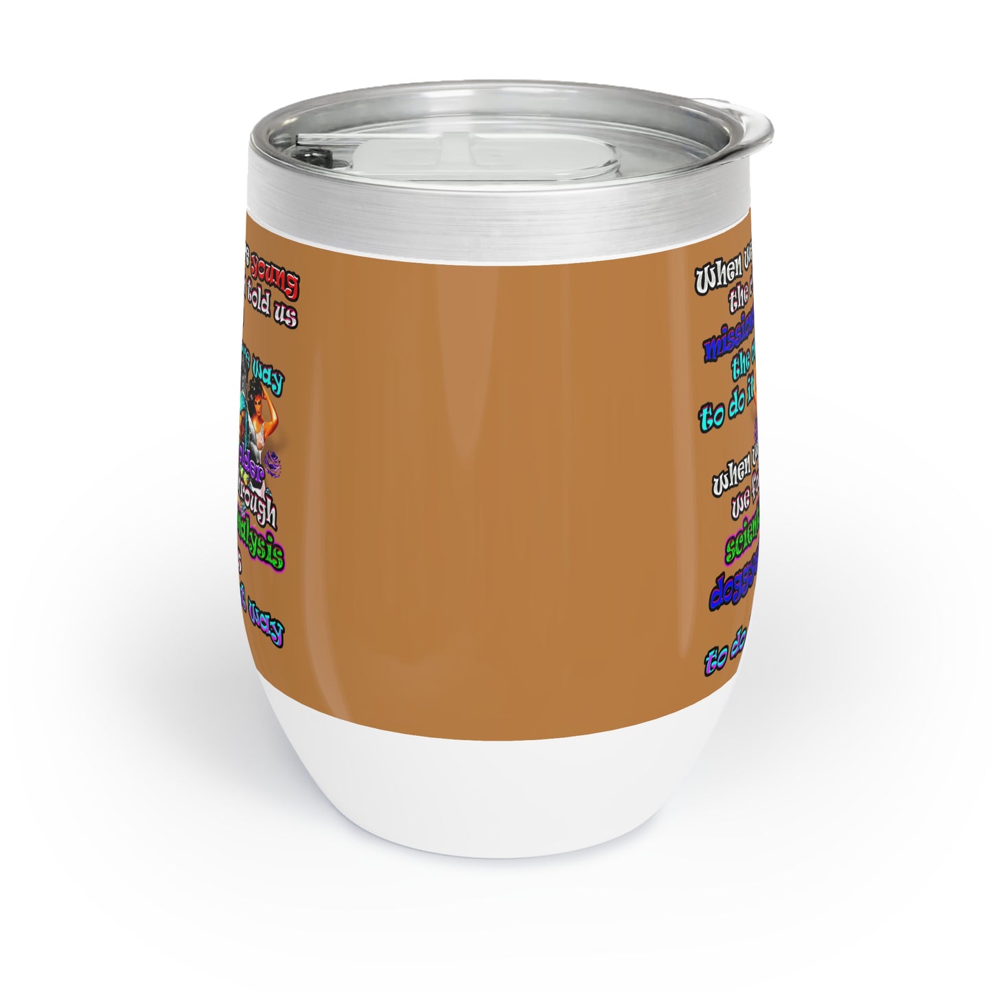 doggystyle - Chill Wine Tumbler (light brown)