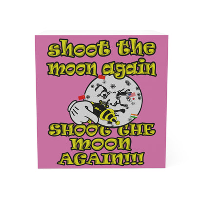 shoot the moon again - note cube (light pink)