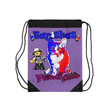 tag that - Drawstring Bag (light purple)