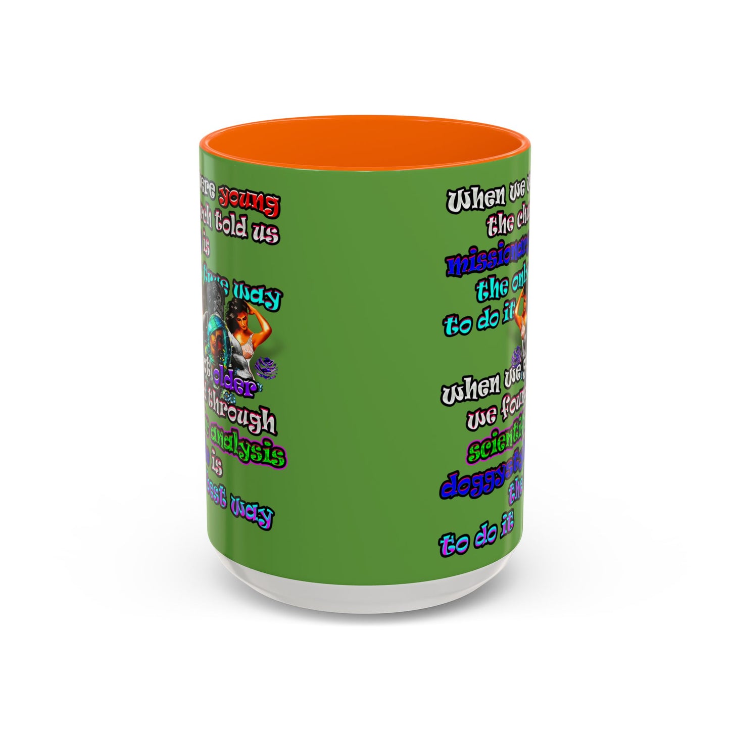 doggystyle - Accent Mug (green)
