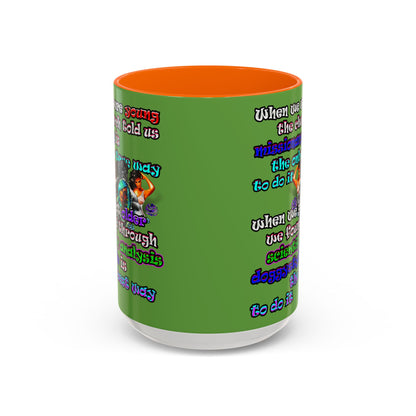 doggystyle - Accent Mug (green)