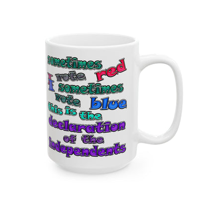 declaration of the independents - White Mug (white)