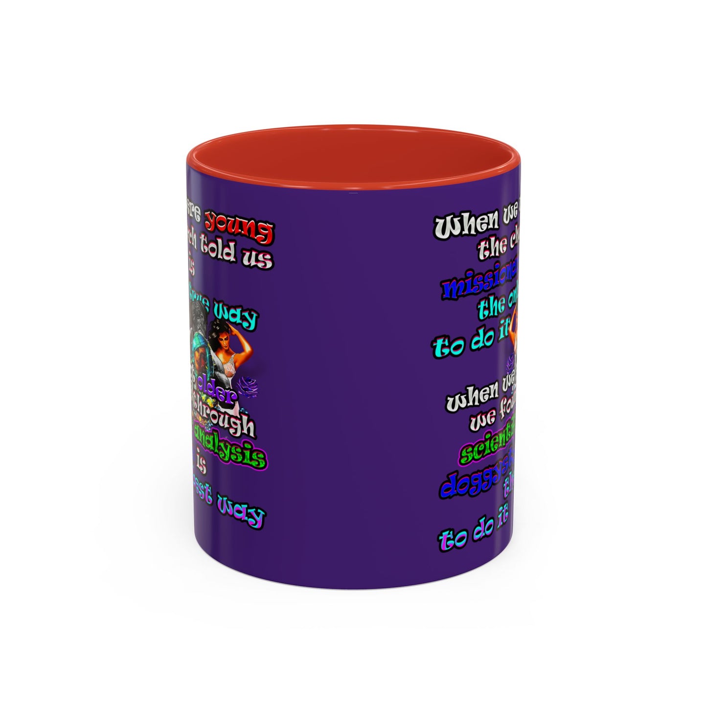 doggystyle - Accent Mug (purple)