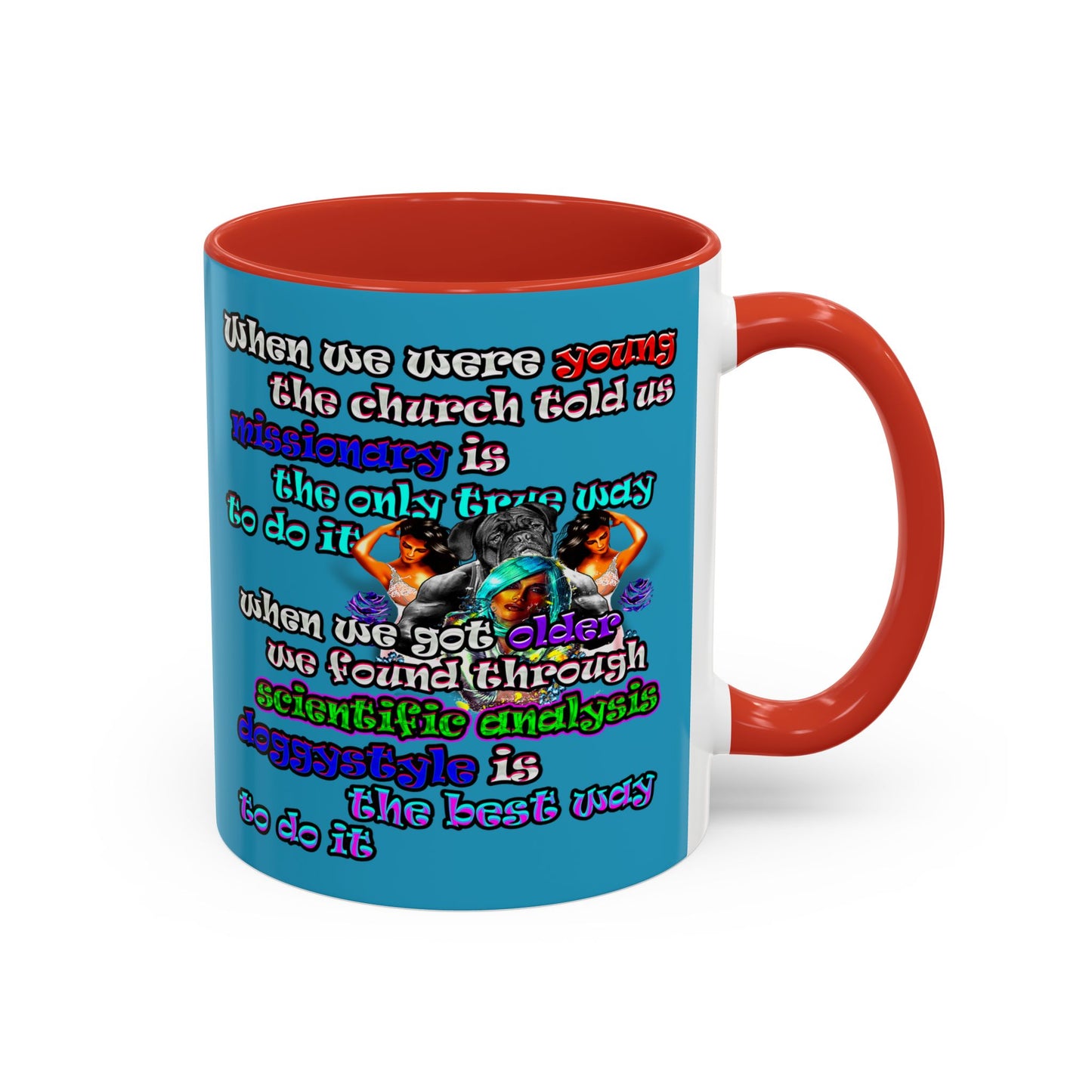 doggystyle - Accent Mug (turquoise)