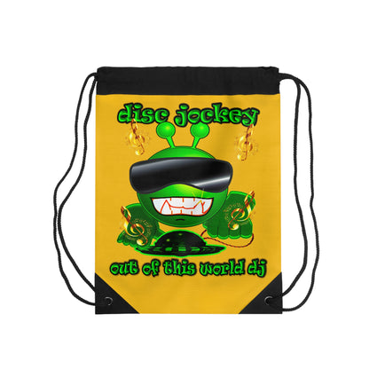 disc jockey - Drawstring Bag (yellow)