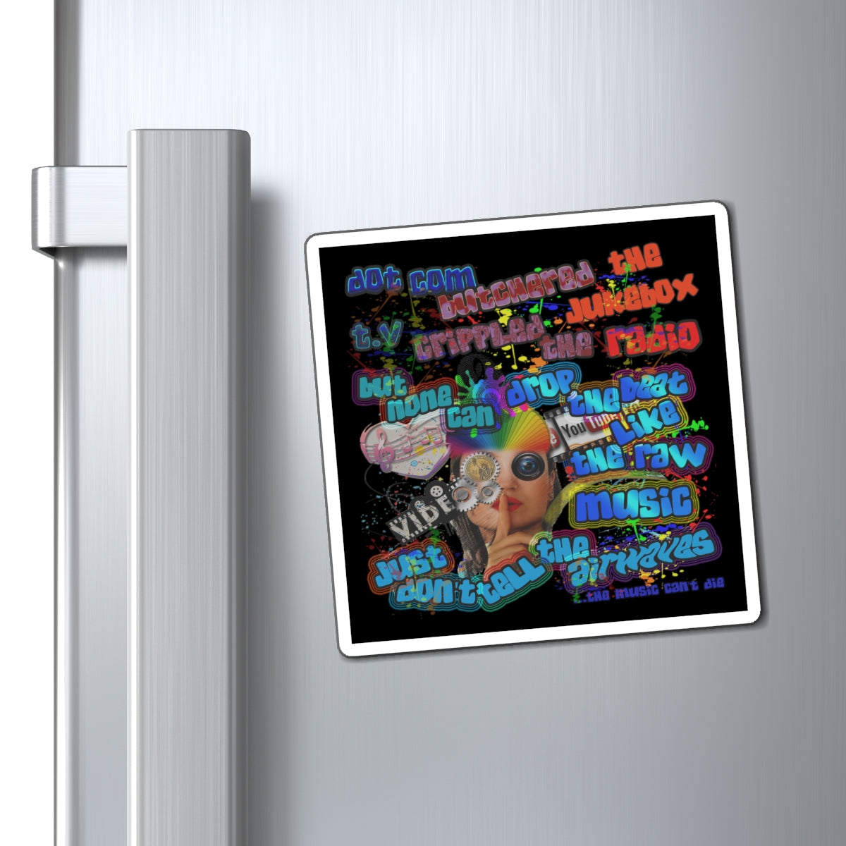 drop the beat - Magnets - (black)