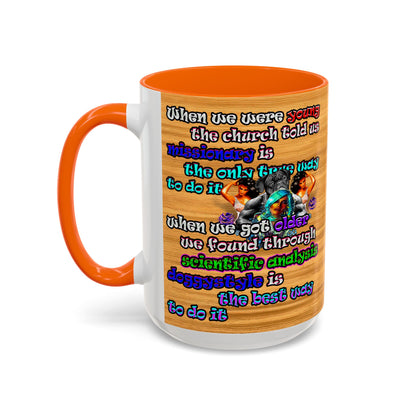 doggystyle - Accent Mug (butterscotch wood finish)
