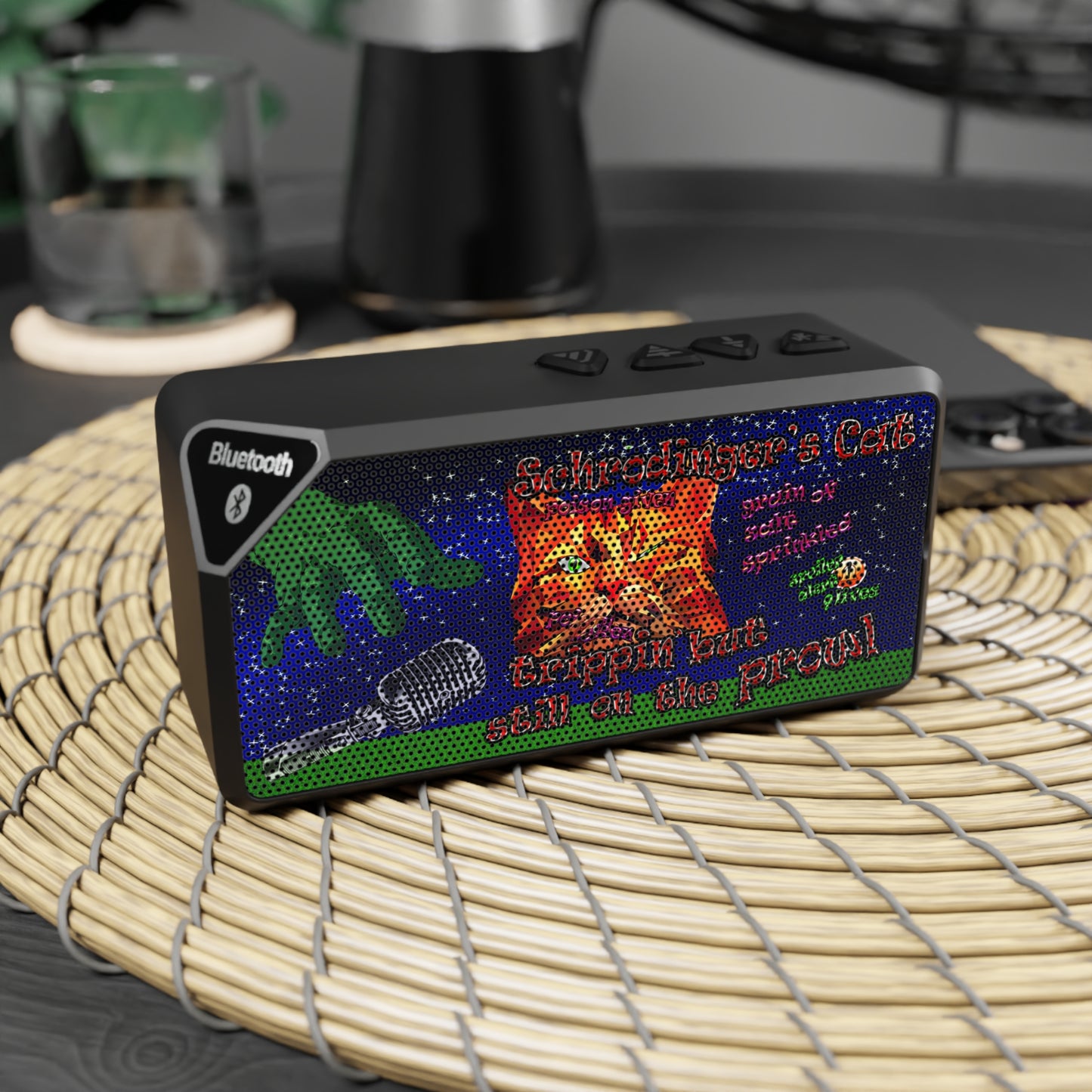 schrodinger's cat - Jabba Bluetooth Speaker ('snoops' background)