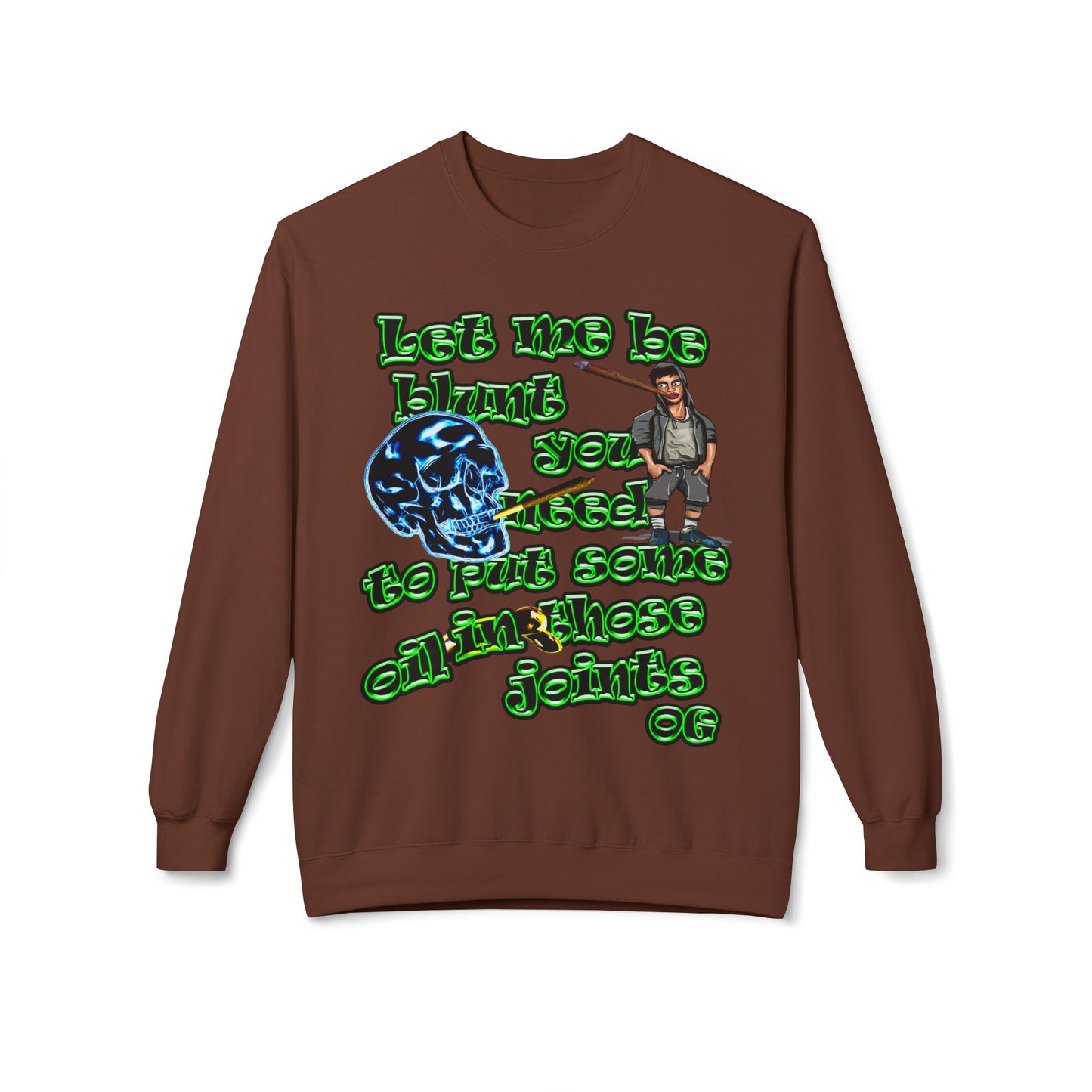 og - Unisex Midweight Softstyle Fleece Crewneck Sweatshirt