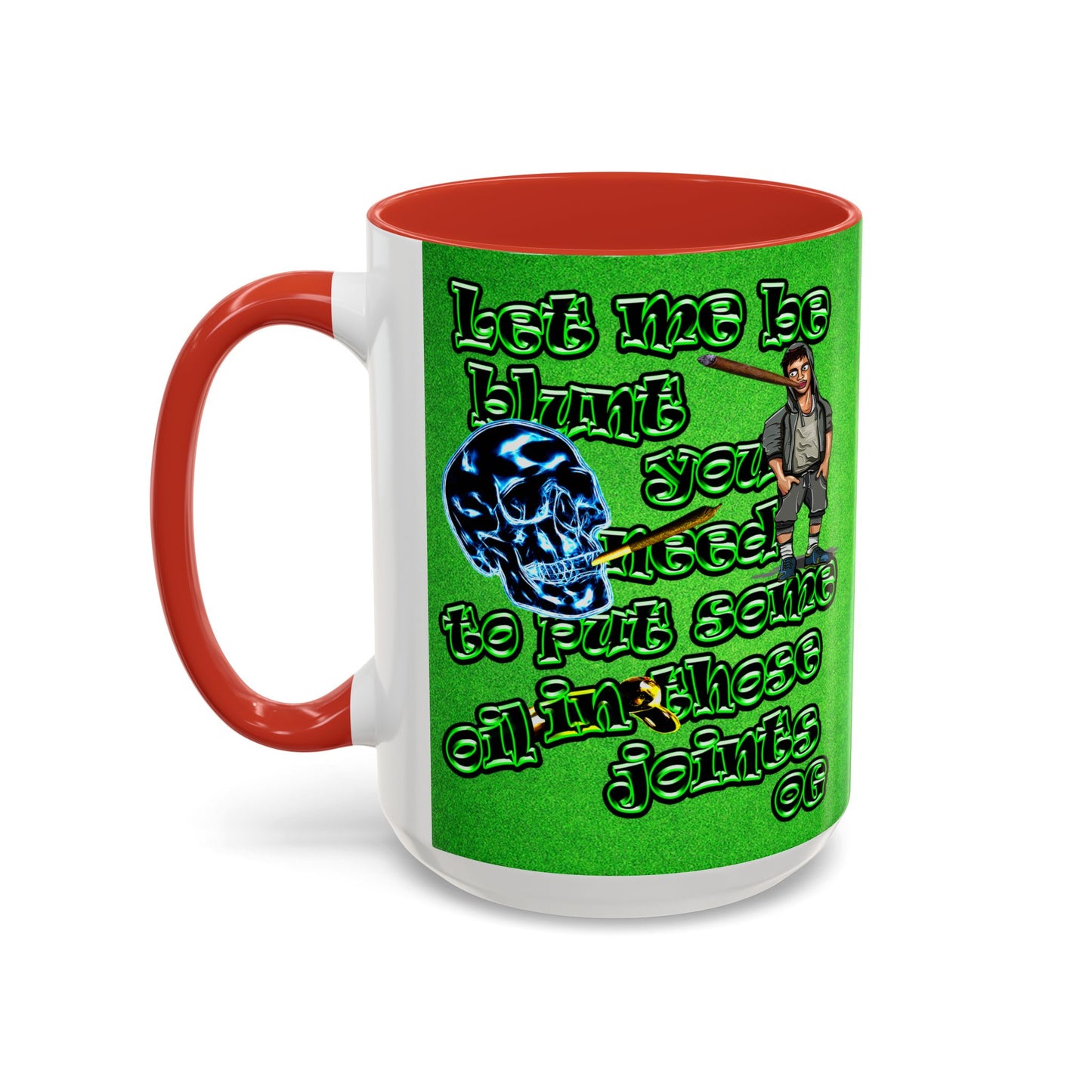 og - Accent Mug (green turf)