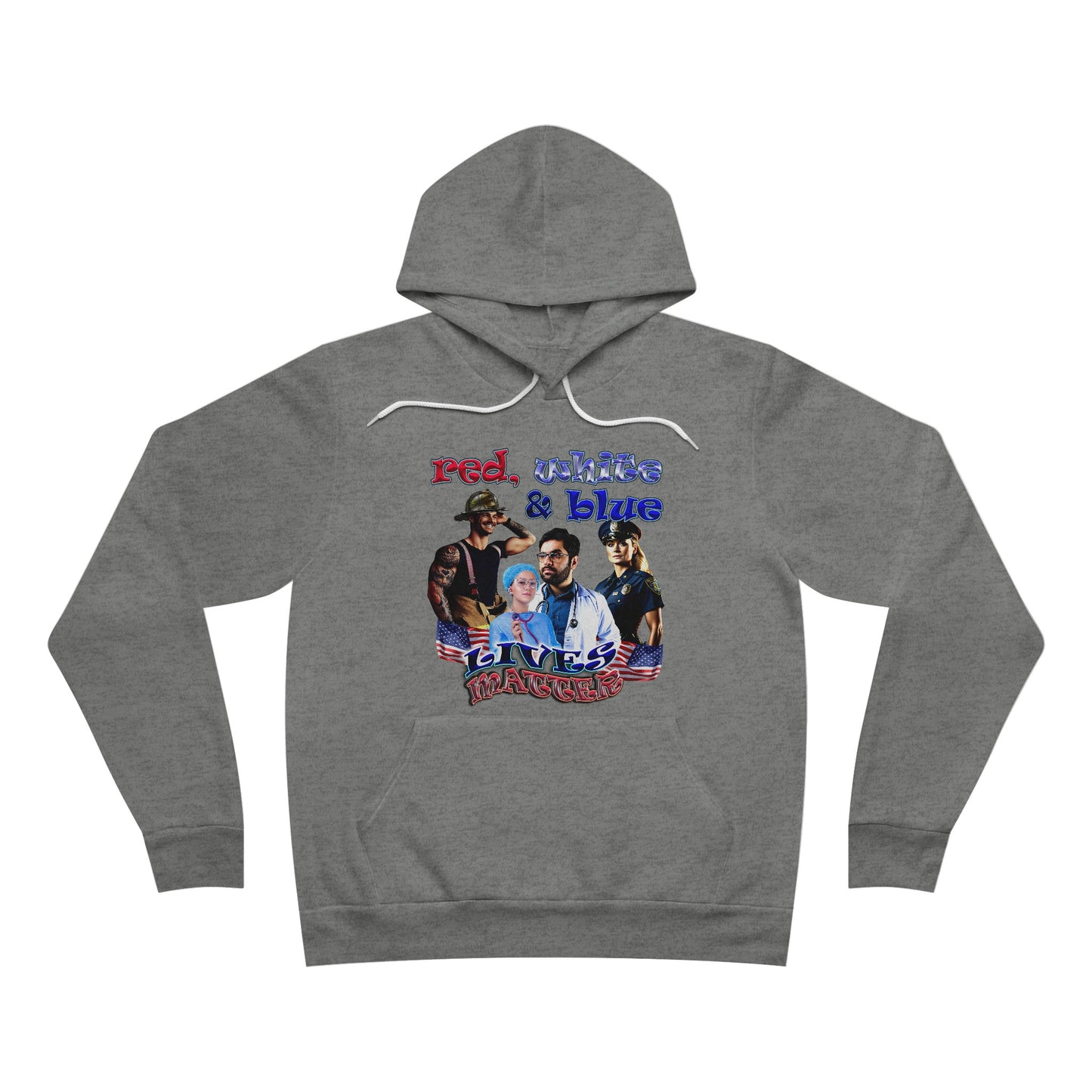 rw&b lives matter - Unisex Sponge Fleece Pullover Hoodie