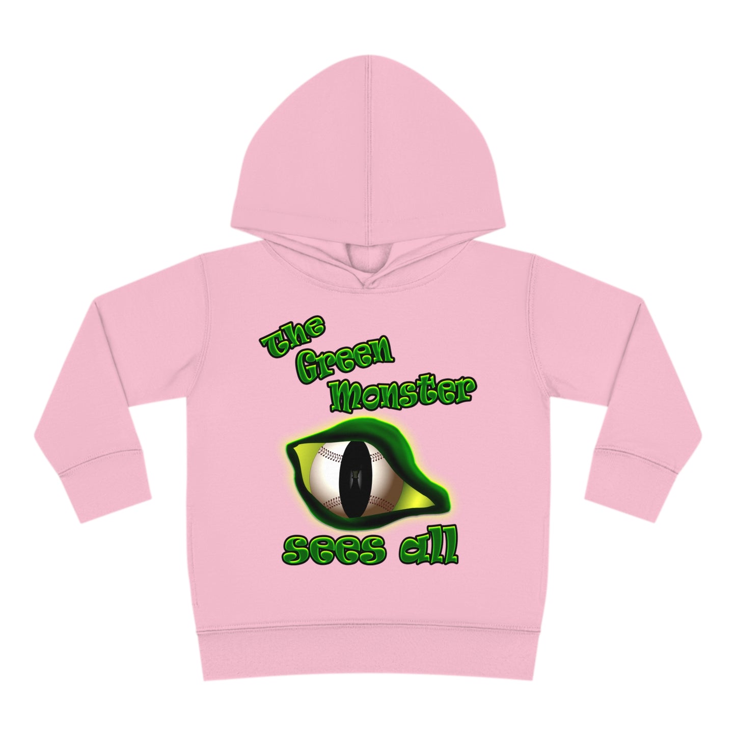 green monster - Toddler Pullover Fleece Hoodie