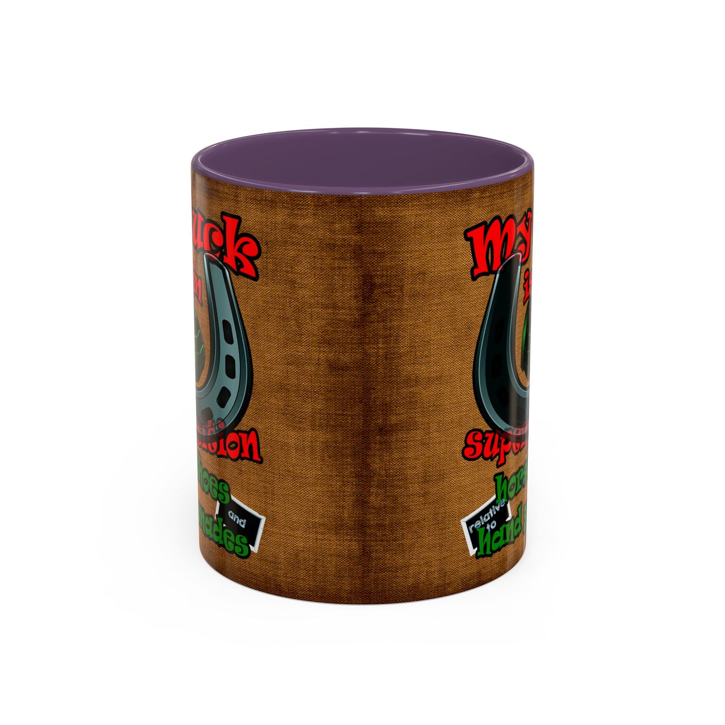 my luck - Accent Mug (brown papyrus)