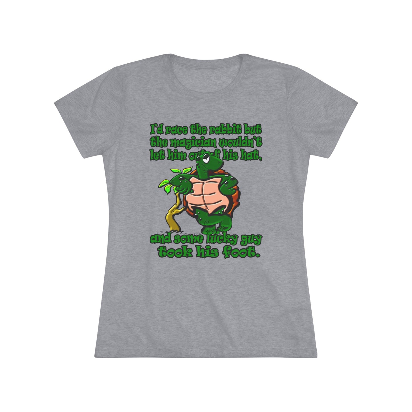 turtle race - Women's Triblend Tee