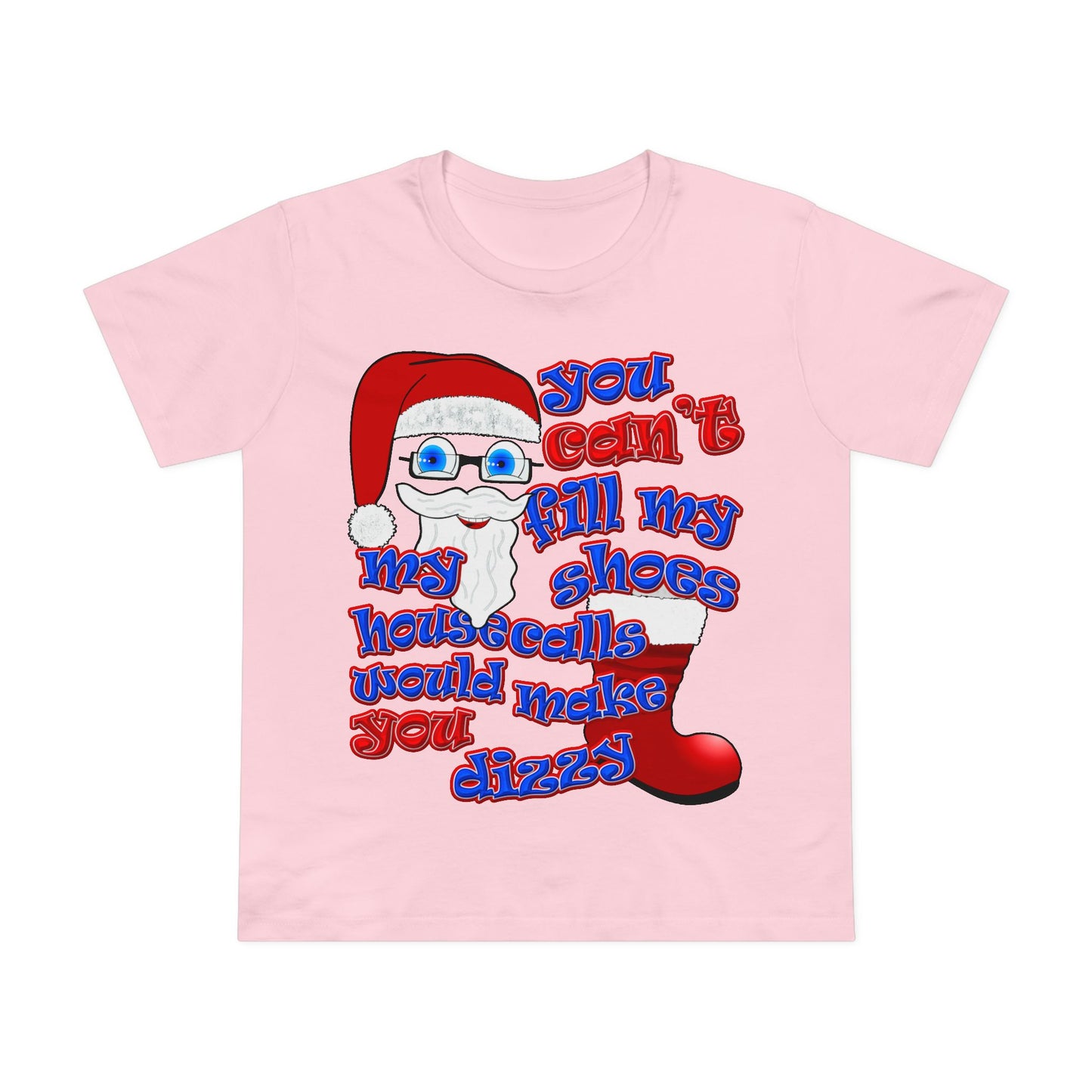 santa's shoes - Women’s Maple Tee