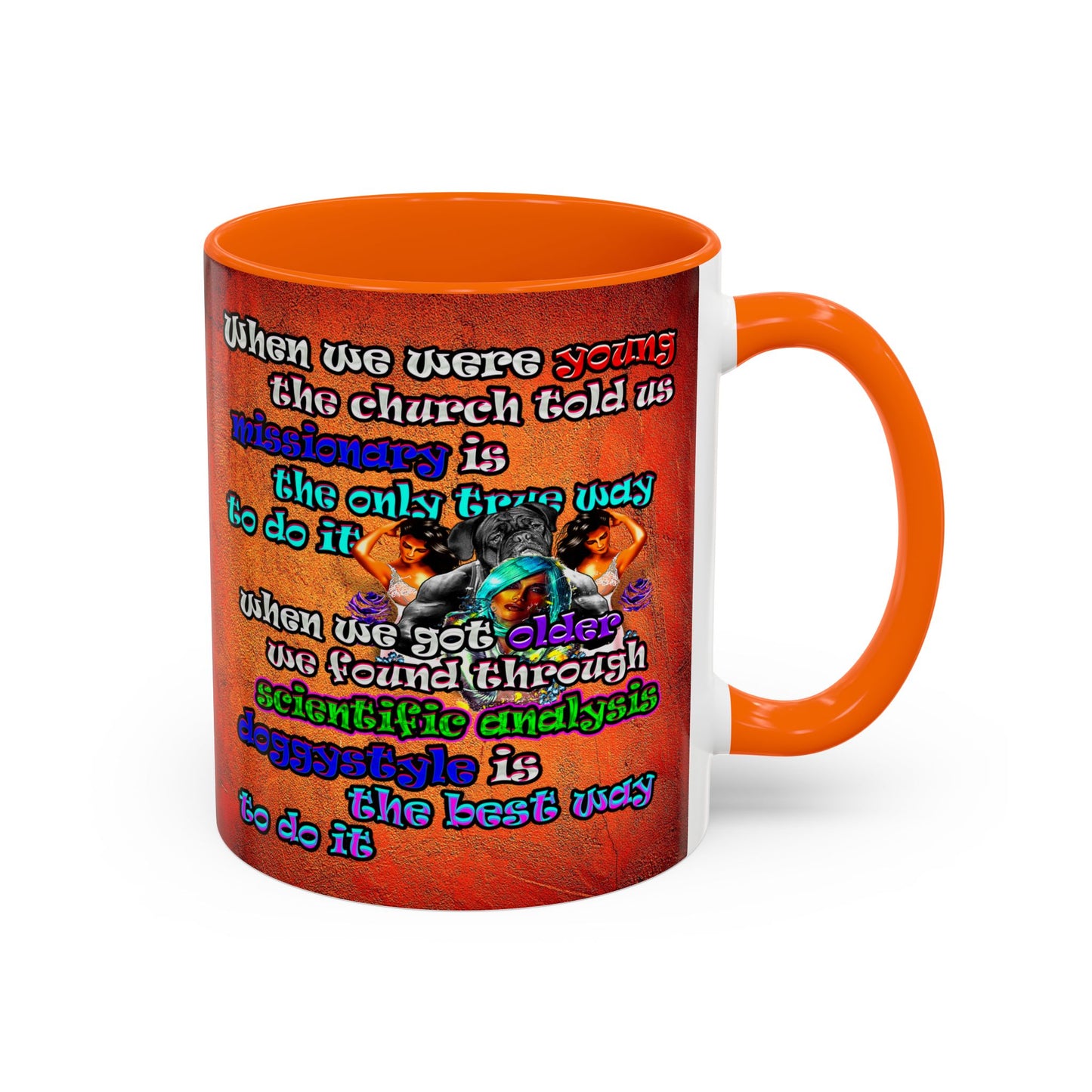 doggystyle - Accent Mug (burnt orange)