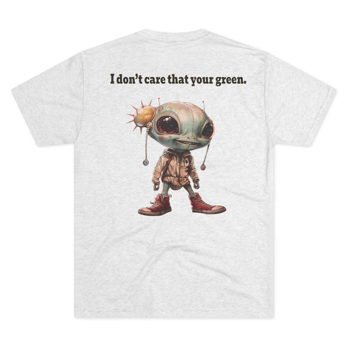 I don't care that your grey - Unisex Tri-Blend Crew Tee