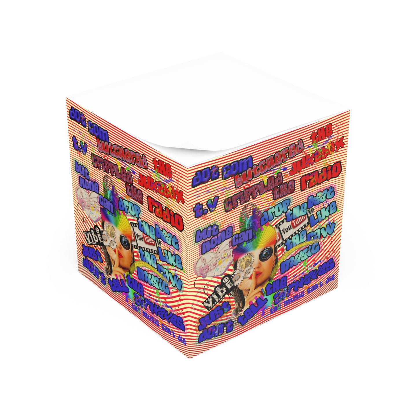 drop the beat - note cube (yellow-orange wave)
