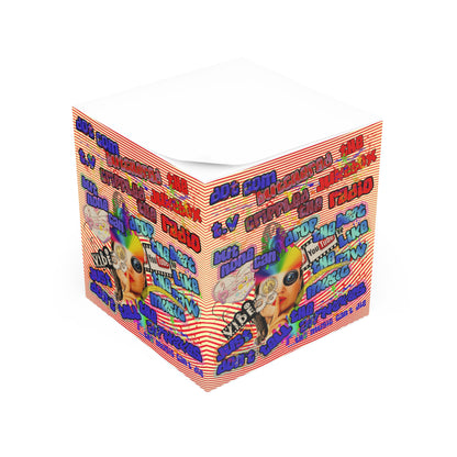drop the beat - note cube (yellow-orange wave)
