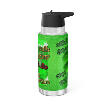 celtics logo - Gator Tumbler, 32oz  (green turf)