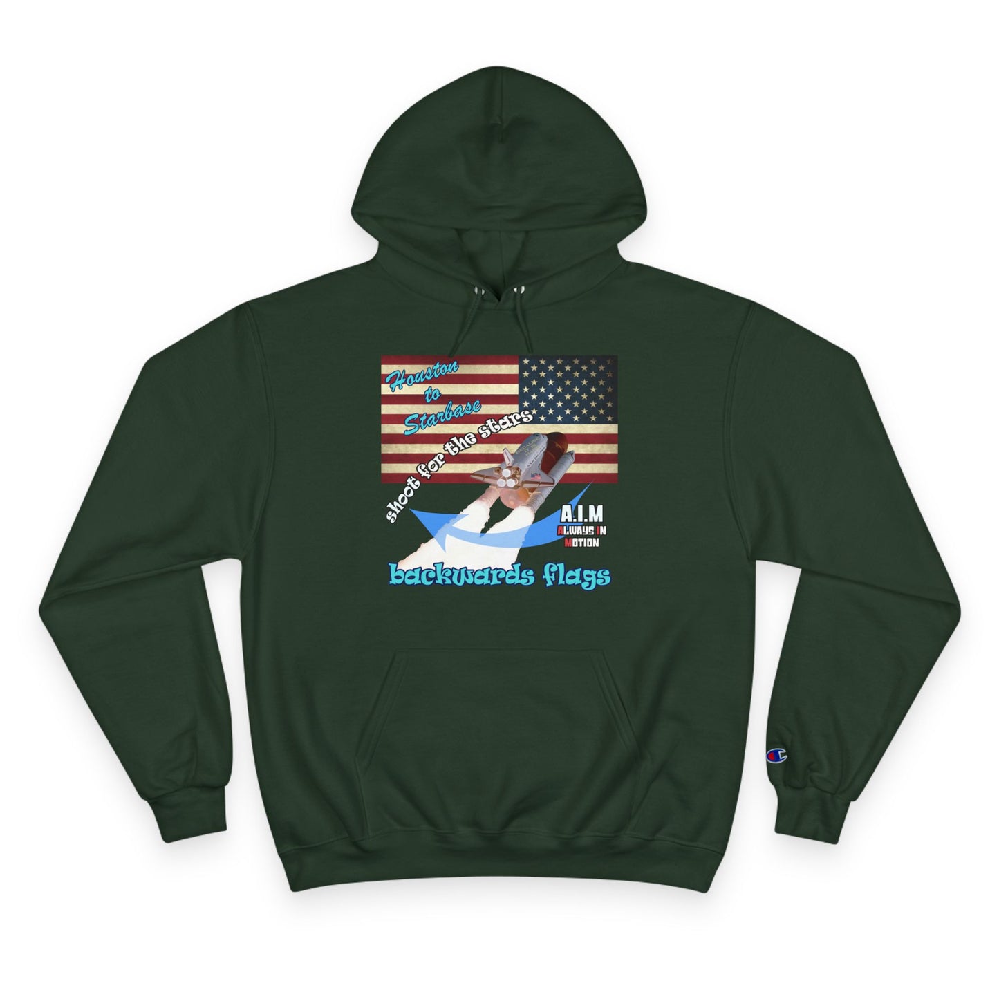 shoot for the stars - Champion Hoodie