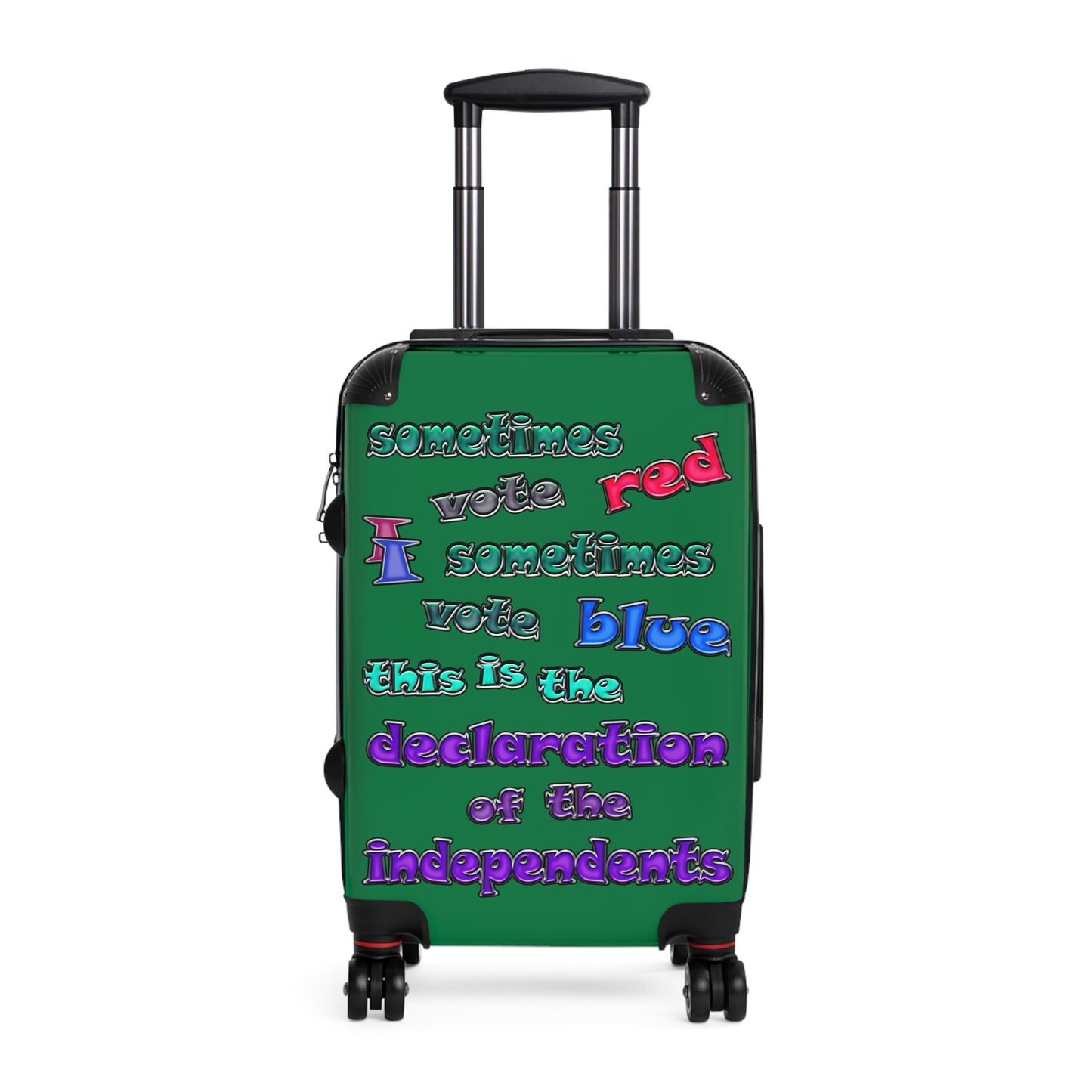 declaration of the independents - Suitcase (dark green)