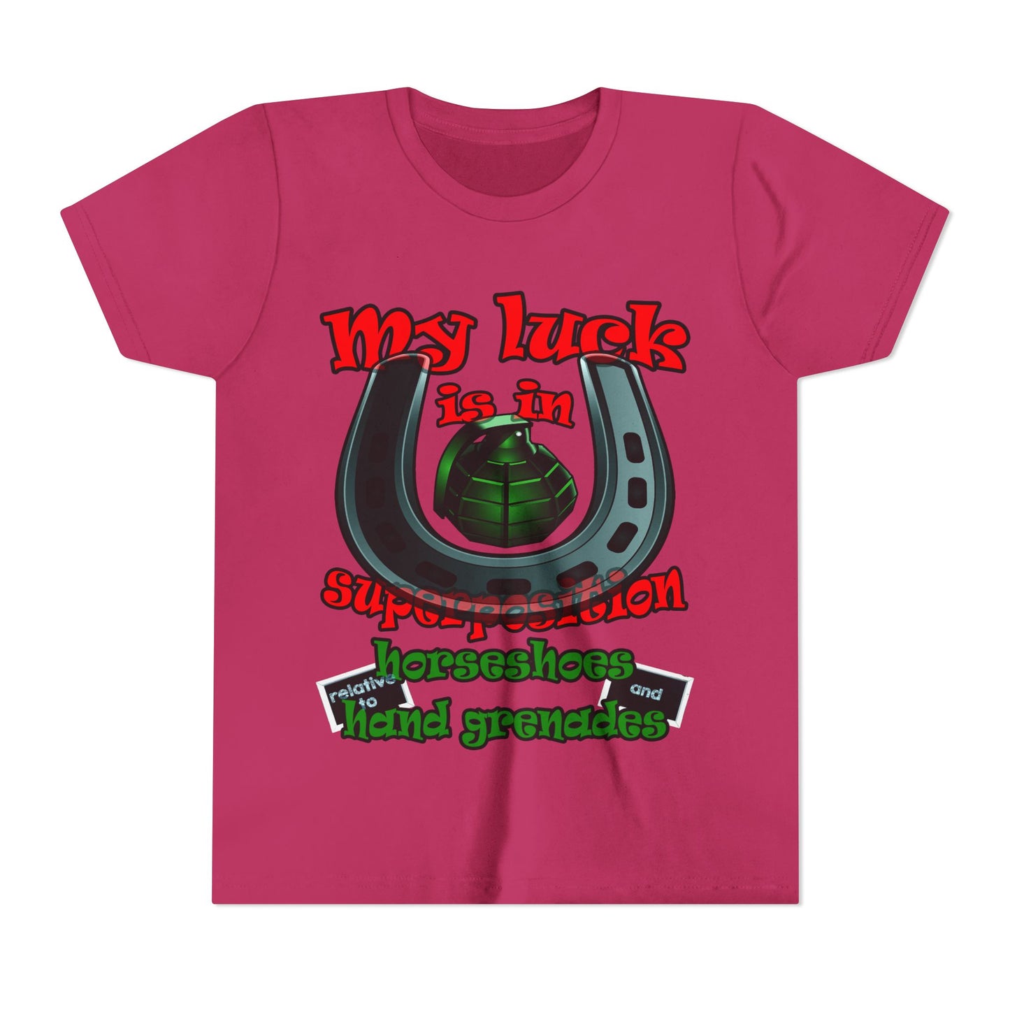 my luck - Youth Short Sleeve Tee
