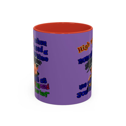 high noon - Accent Mug (light purple)