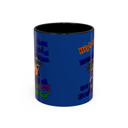 high noon - Accent Mug (dark blue)