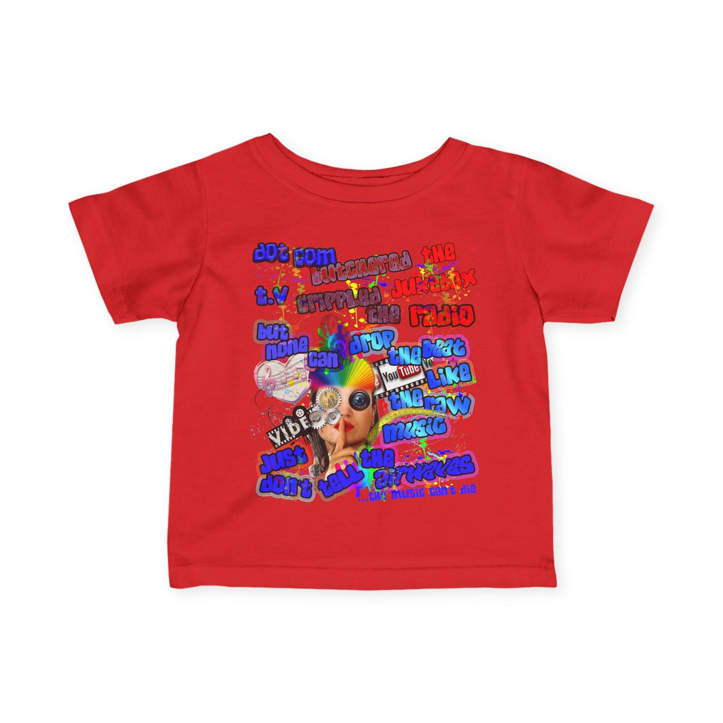 drop the beat - Infant Fine Jersey Tee