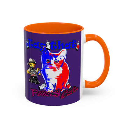 tag that - Accent Mug (purple)
