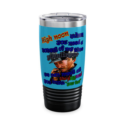high noon - Ringneck Tumbler, 20oz (turquoise)