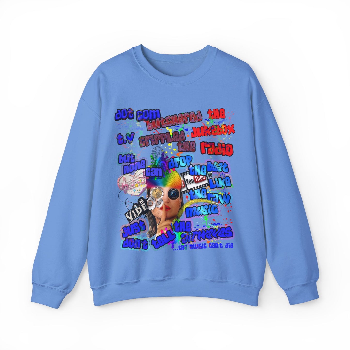 drop the beat - Unisex Heavy Blend™ Crewneck Sweatshirt