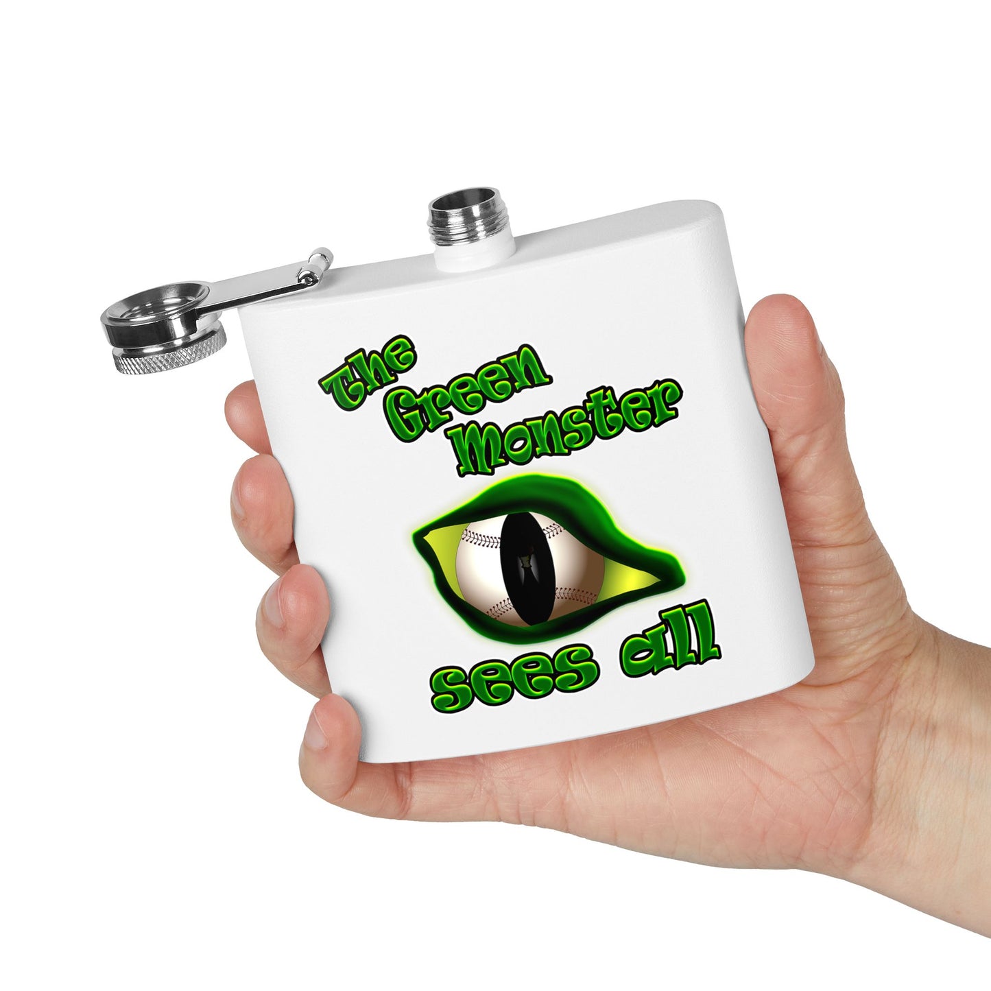green monster - Stainless Steel Flask