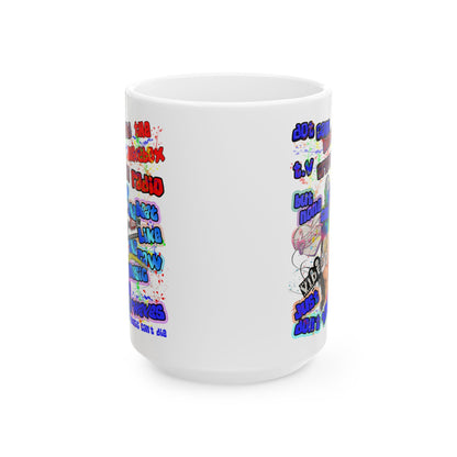 drop the beat - White Mug
