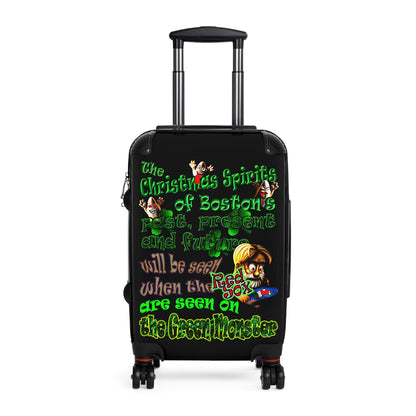christmas spirits of boston - Suitcase (black)