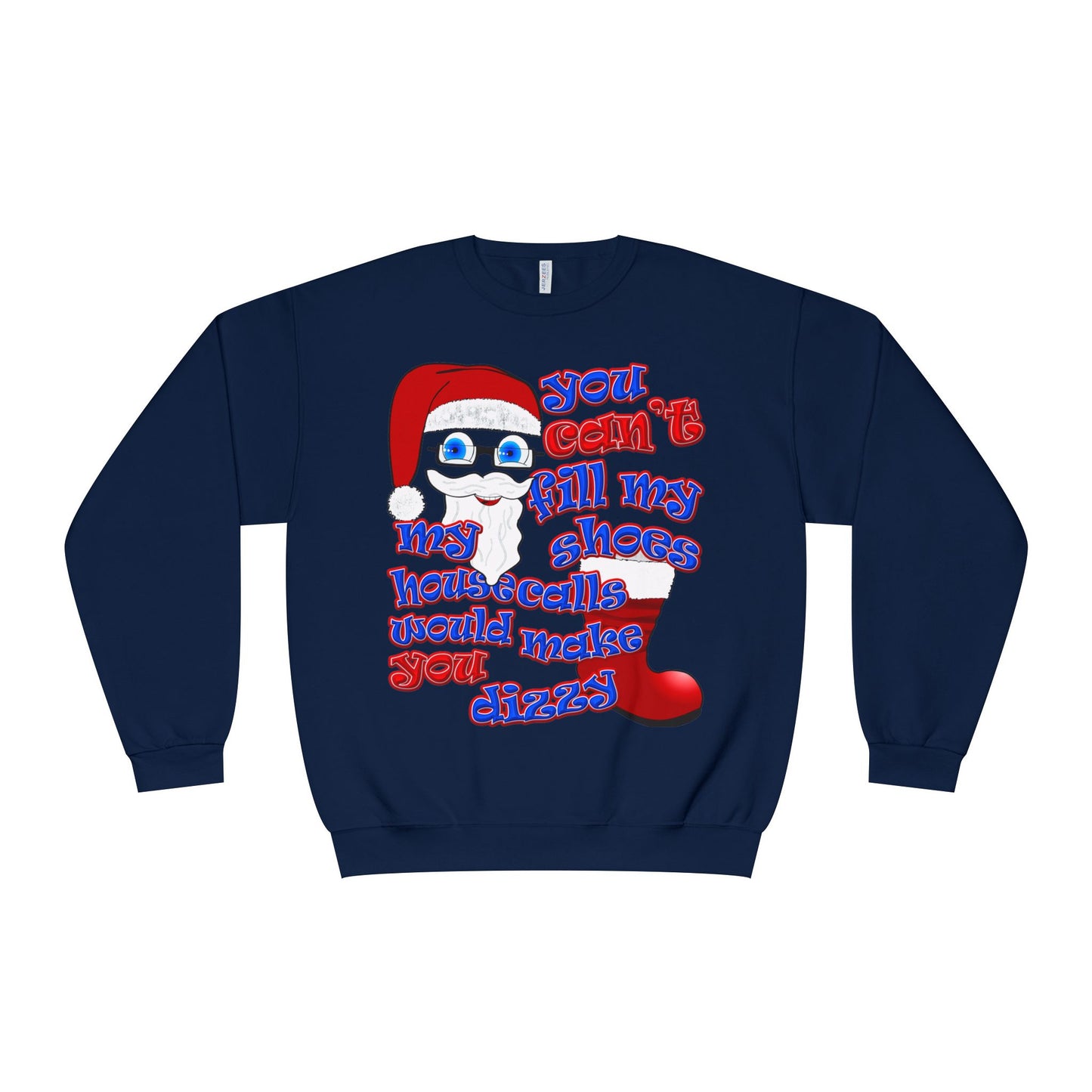 santa's shoes - Unisex NuBlend® Crewneck Sweatshirt