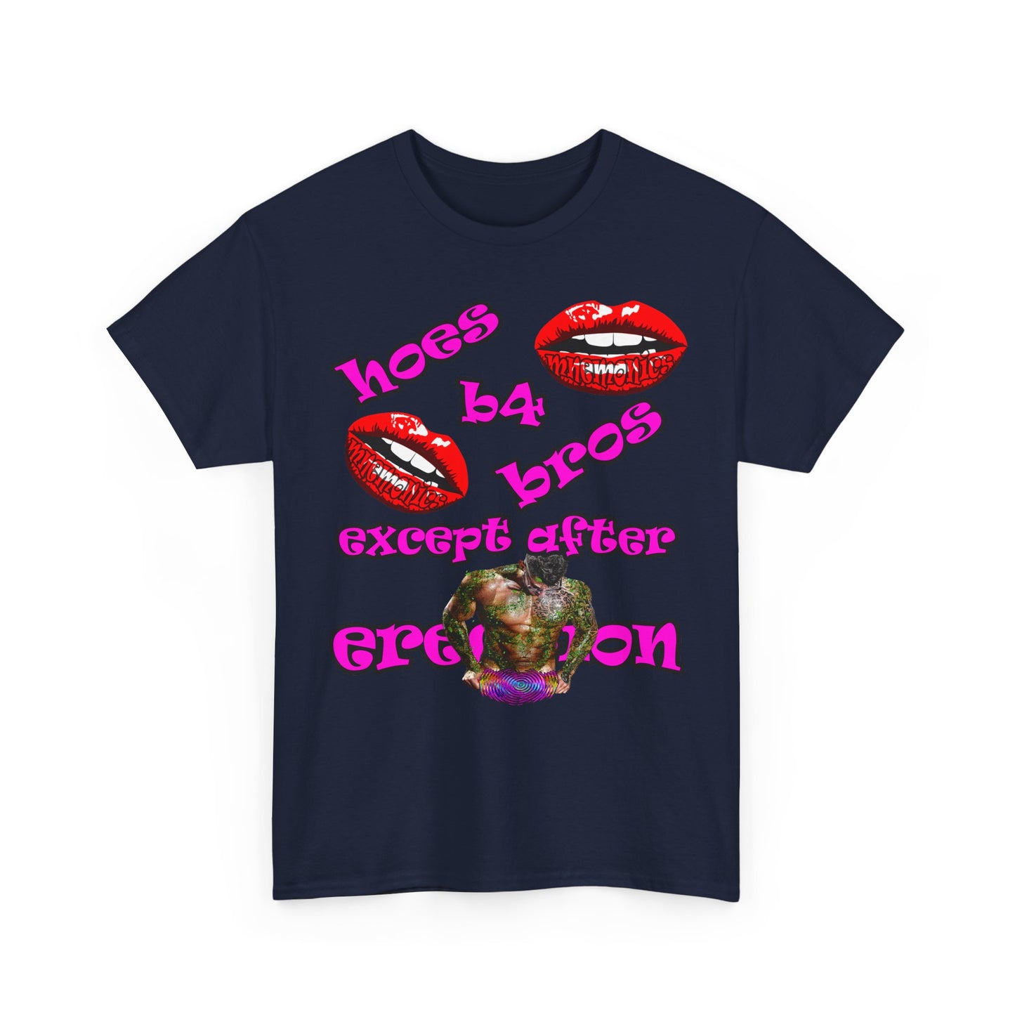 hoes b4 bros - Unisex Heavy Cotton Tee