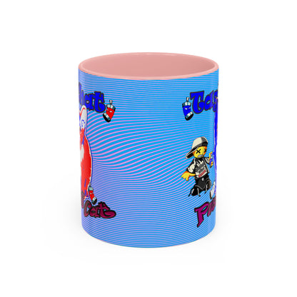 tag that - Accent Mug (light blue-purple wave)