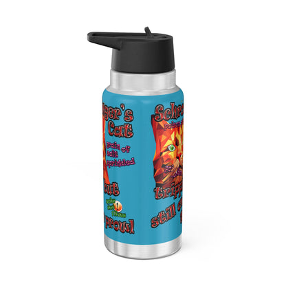 schrodinger's cat - Gator Tumbler, 32oz (turquoise)