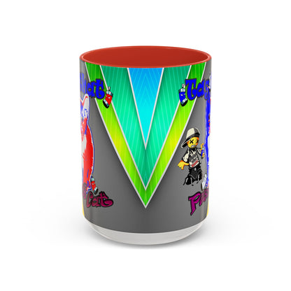 tag that - Accent Mug (rainbow split)