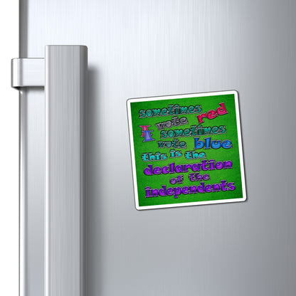 declaration of the independents - Magnets - (green turf)