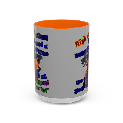 high noon - Accent Mug (light grey)