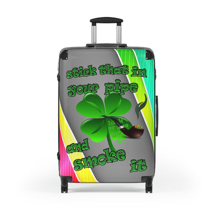 stick that in your pipe and smoke it - Suitcase (rainbow split)