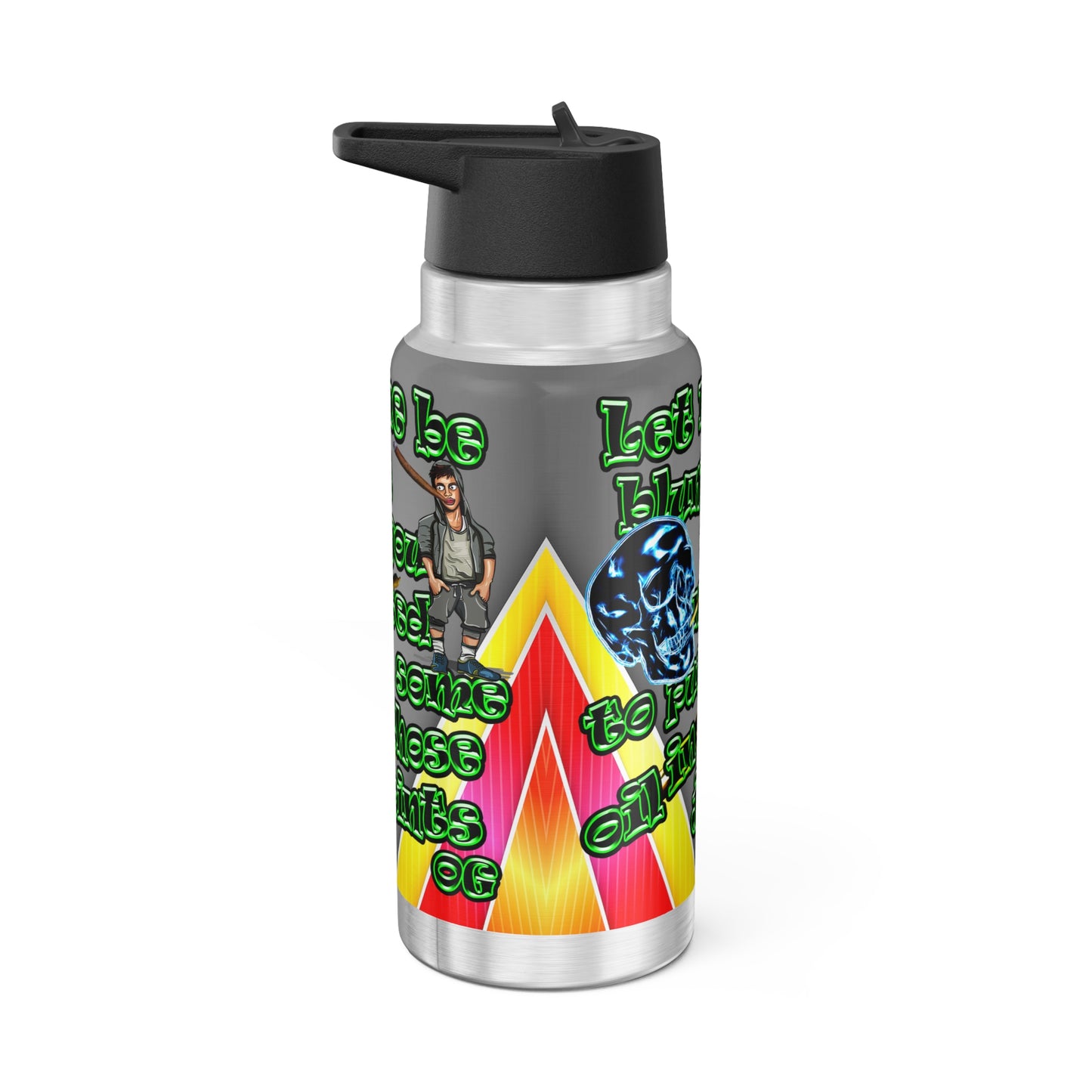 og - Gator Tumbler, 32oz  (rainbow split)