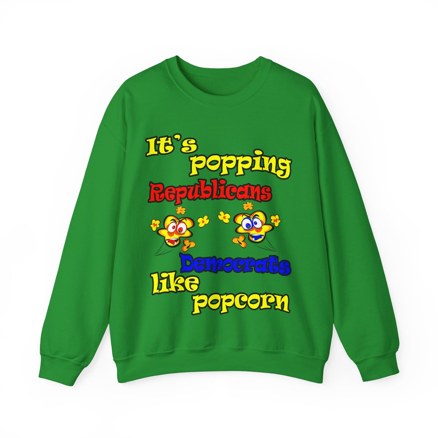 popping like popcorn - Unisex Heavy Blend™ Crewneck Sweatshirt