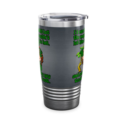 turtle race - Ringneck Tumbler, 20oz (grey-light grey)