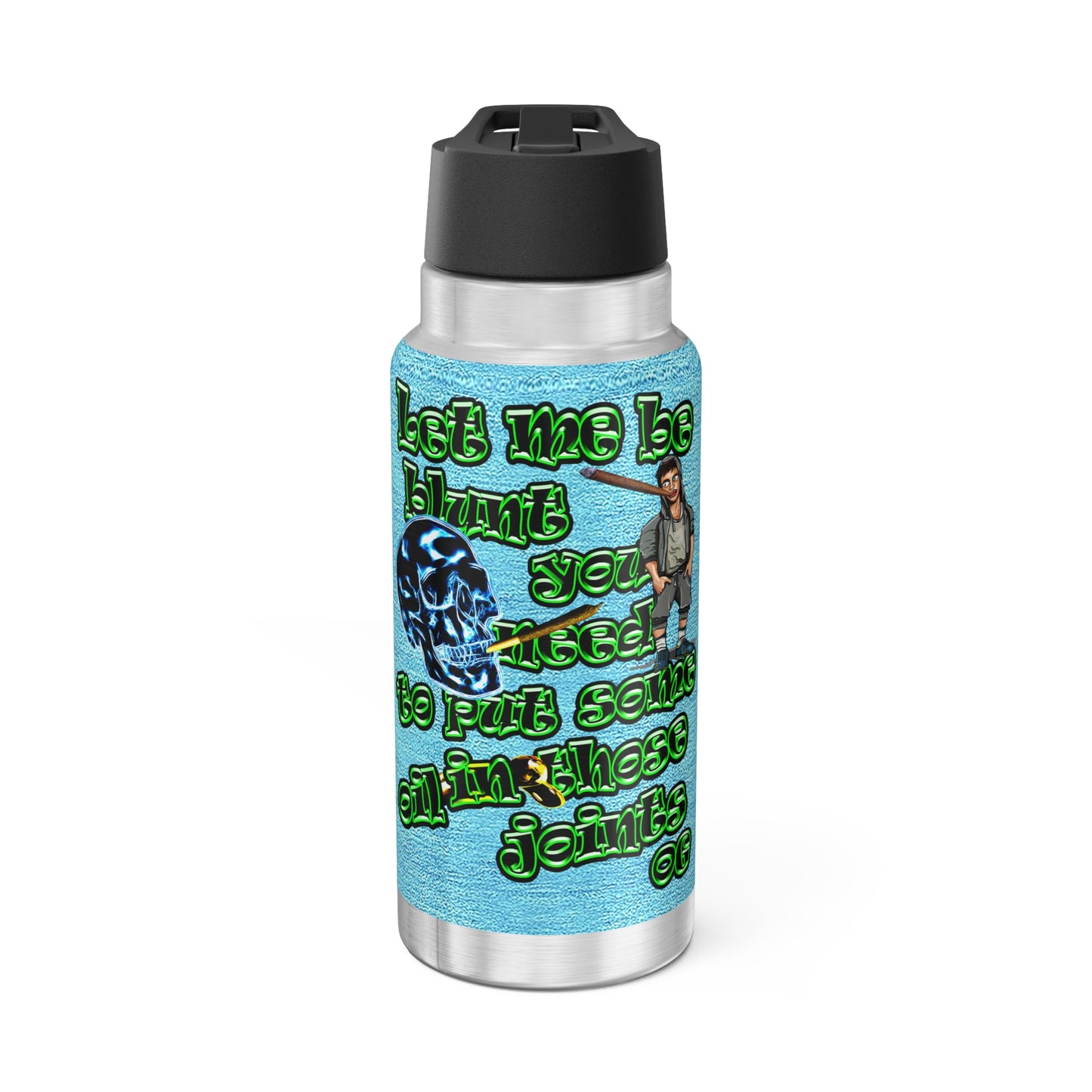 og - Gator Tumbler, 32oz  (faded blue)